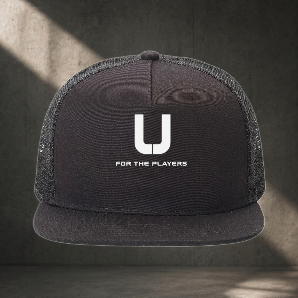 Chino Flat Peak Trucker Cap, view 1
