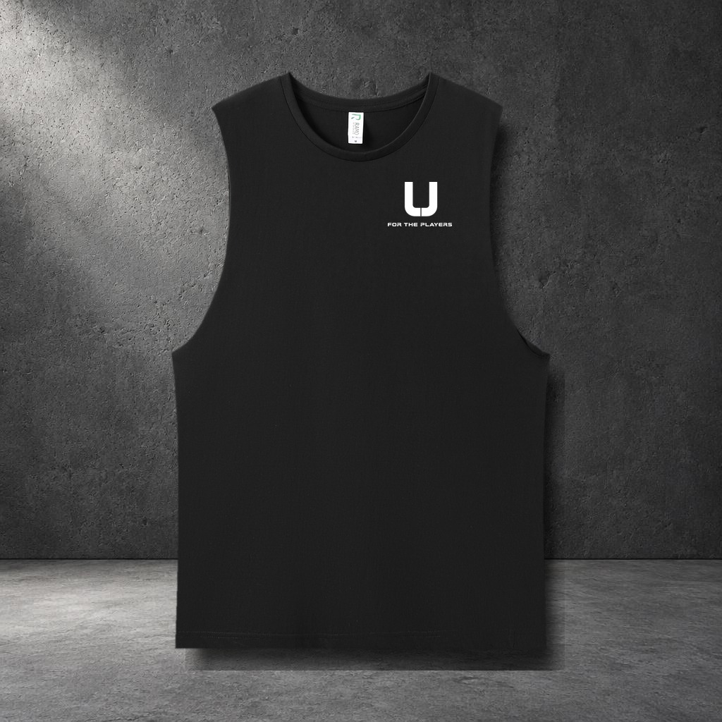 Men's Combed Cotton Sleeveless Tee, view 1
