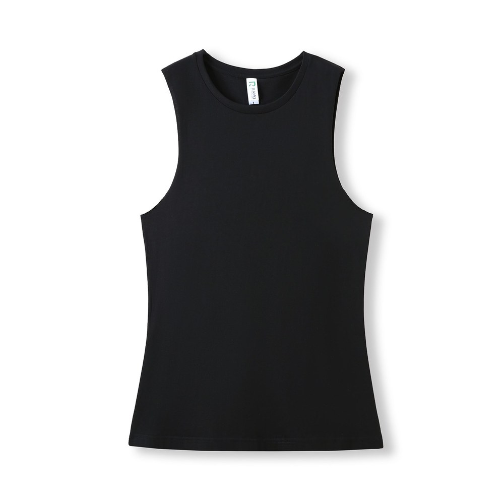 Ladies Combed Cotton Sleeveless Tee, view 2